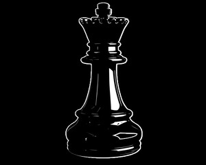 Black Chess King - A Powerful Game Piece