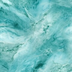 Fototapeta premium Teal and White Marble Texture