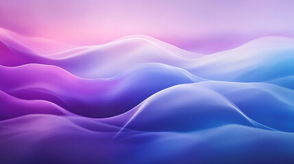 Obraz premium A blue and purple wave with a purple background