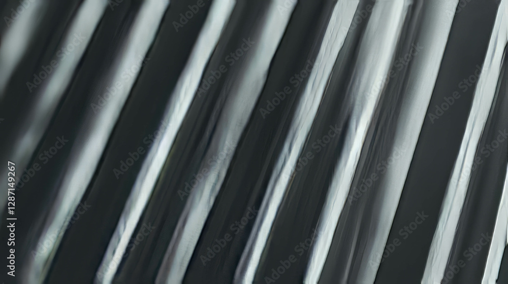 Poster abstract texture of ribbed grey paper for creative design and background use