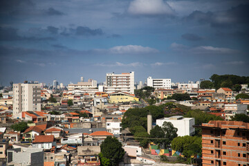 Fototapeta premium cidade....construção....edifício....urbanização....prédios....paisagem urbana....desenvolvimento....arquitetura....Brasil