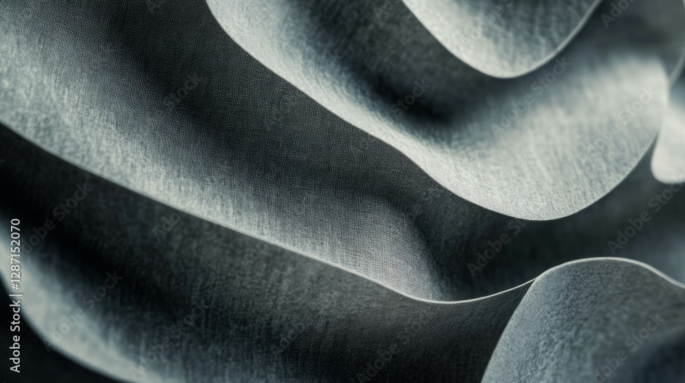 Poster abstract texture of vertical ribbed grey paper with subtle patterns for design and decoration