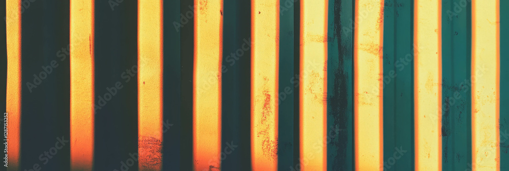 Poster abstract vertical striped pattern with uneven texture for design and decor