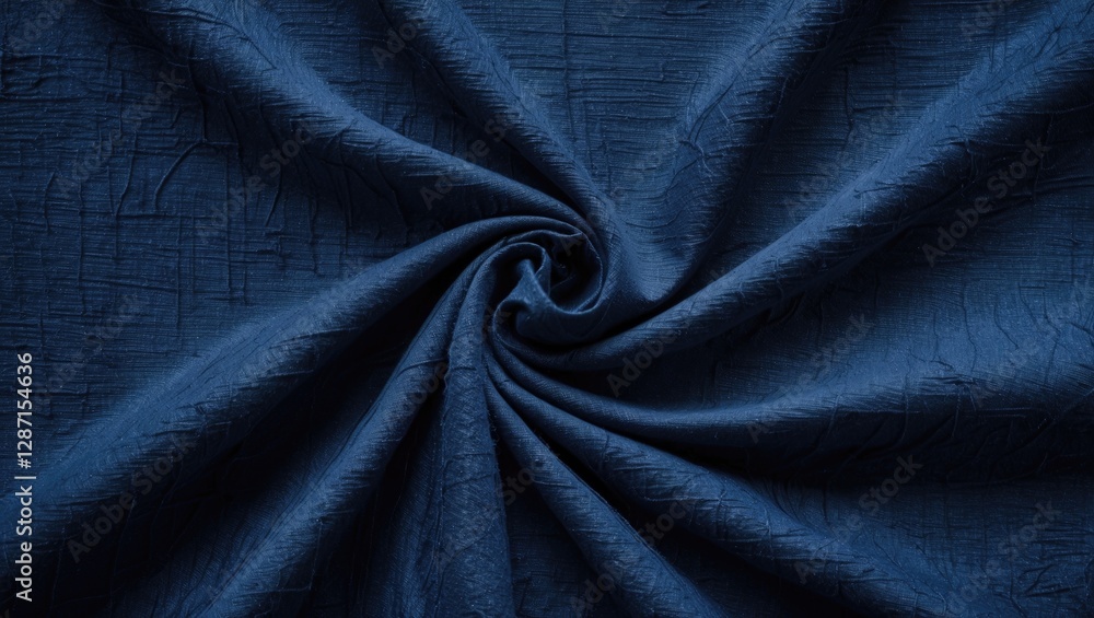 Aufkleber navy blue fabric texture with a swirling pattern ideal for backgrounds and textile design applicatio