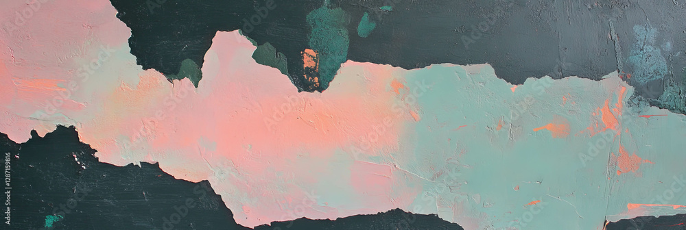Aufkleber Abstract wall texture with layered colors and subtle texture for artistic background design