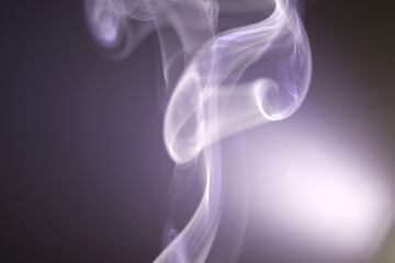 Close up of smoke abstract as background