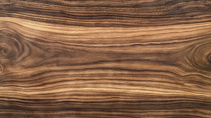 Fototapeta premium Natural walnut wood texture with straight grain for design and decoration