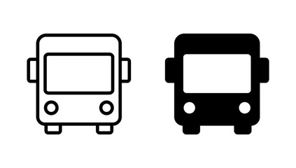 Bus icon vector. bus sign and symbol © avaicon