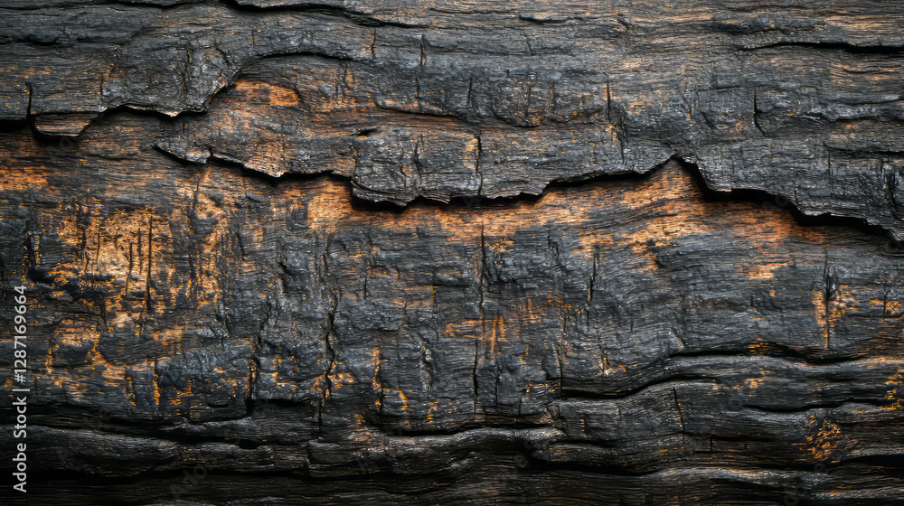 Poster dark wenge wood texture of millettia laurentii for background and design projects