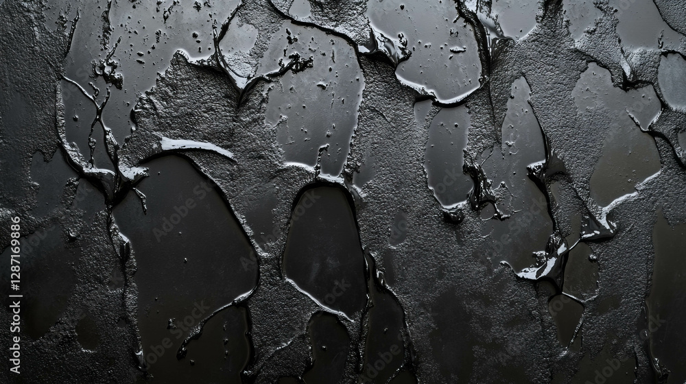 Poster wet clay mud texture with smooth surface for artistic design