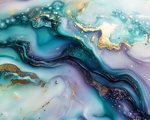 Abstract Fluid Art Texture