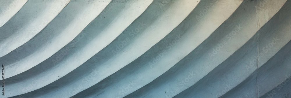 Poster abstract architectural texture with horizontal ribs pattern for modern design projects