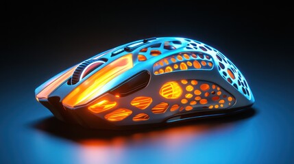Illuminated Gaming Mouse, Studio Shot