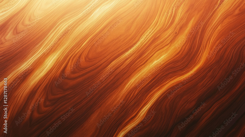 Aufkleber smooth polished wooden texture with natural grain patterns for background and design