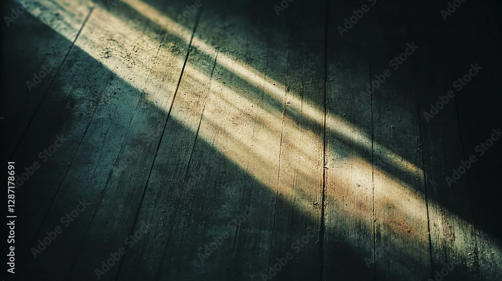 Poster rustic wooden texture with natural light patterns for background design