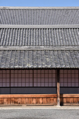 大覚寺　伽藍の屋根瓦　京都市右京区嵯峨