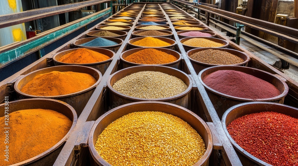 Aufkleber mineral classification equipment sorting different types of extracted ore