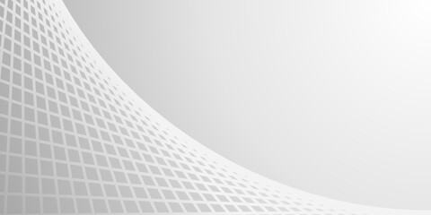 A graphic image with a gradient from white to light gray, featuring a grid pattern that appears to curve. The subtle design is clean and modern.