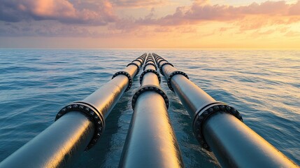 Pipeline system carrying refined oil to distribution terminals across vast distances