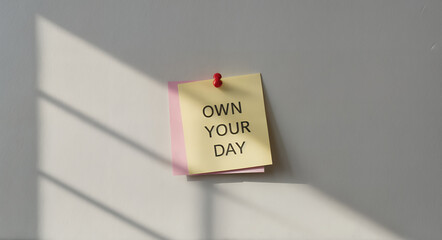 own your day Text
