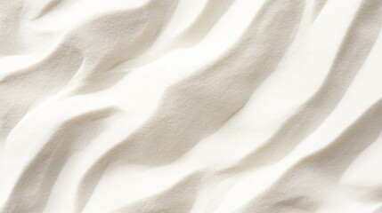 Fototapeta premium Wavy Texture of Off-White Fine-Grained Sand