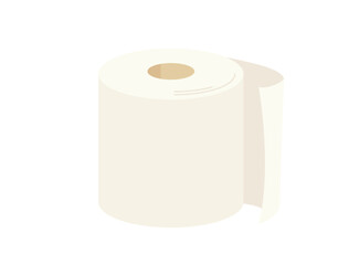 トイレットペーパーのイラスト