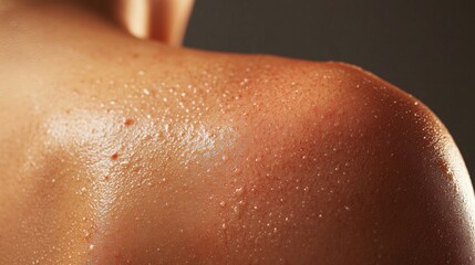 Fototapeta premium The Beauty of Glowing Skin Hydration Matters