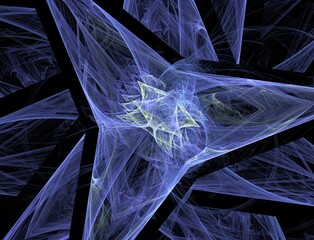 Imaginatory fractal abstract background Image