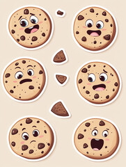 cute and fun chocolate chip cookie