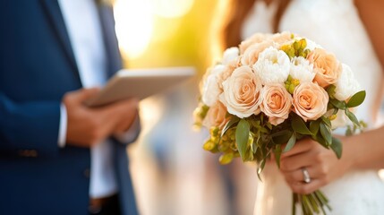 Marketing strategist reviews campaign analytics in modern meeting room