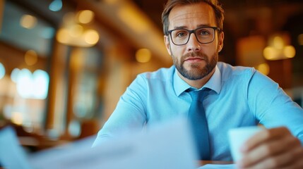 Fototapeta premium Discussing innovative business ideas in a modern lounge setting