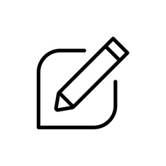Edit icon vector illustration. edit document sign and symbol. edit text icon. pencil. sign up