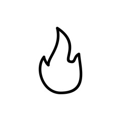 Fire icon vector illustration. fire sign and symbol