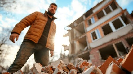 Urban conflict reveals the harsh reality of a shattered landscape