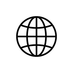 Web icon vector illustration. go to web sign and symbol. web click icon. Global search icon