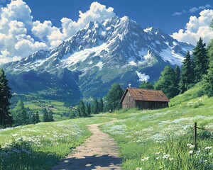 Alpine Meadow Cottage