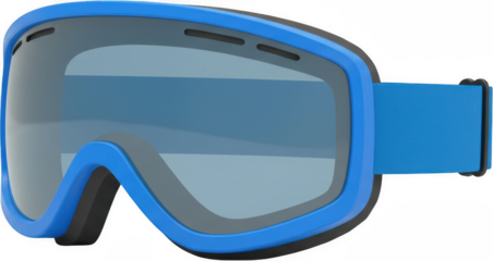 Blue Snow Goggles for Skiing and Snowboarding Winter Sports Eye Protection