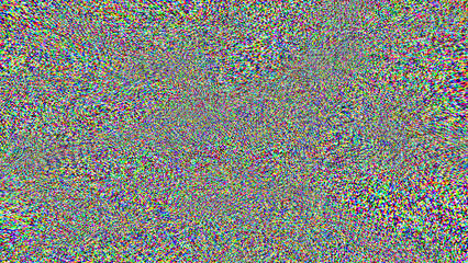 Obraz premium fabric texture background dot random color error TV