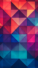 Fototapeta premium clean and symmetrical geometric shapes design poster background