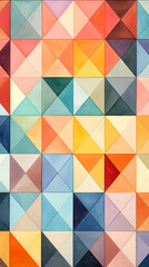 clean and symmetrical geometric shapes design poster background