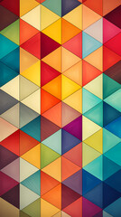 clean and symmetrical geometric shapes design poster background