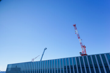 タワークレーン・建設ラッシュ