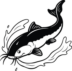 Fototapeta premium A bottom-dwelling American classic