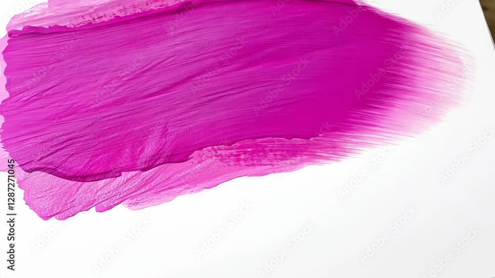 Poster Mauve Purple Oil Paint Brushstroke on Canvas Background Rendering Visual Art and Creative Design Elements for Contemporary Style and Bold Color Expression in Graphic Art and Digital Projects