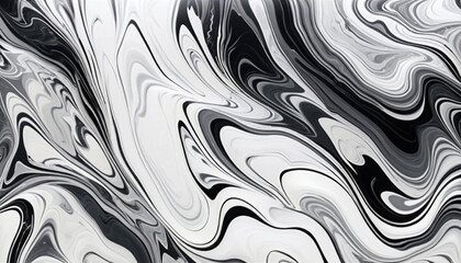 白、黒、灰色のマーブル背景素材