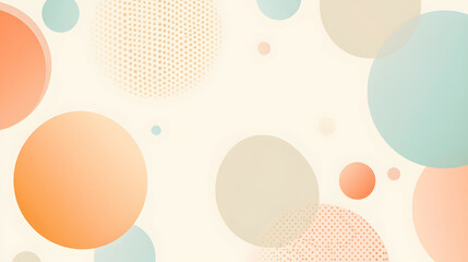 Optimistic texture with pop geometric shapes