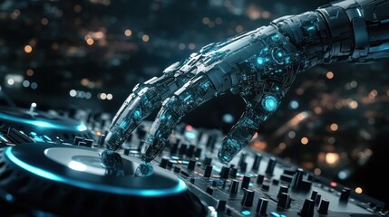 Robotic DJ: A Futuristic Symphony of Sound