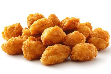 Crispy Chicken Bites Isolated