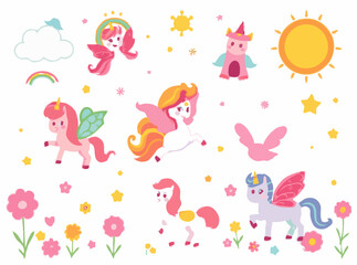 Playful Fairytale Elements in Bright Colors