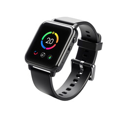 Apple Watch Isolated on Transparent Background